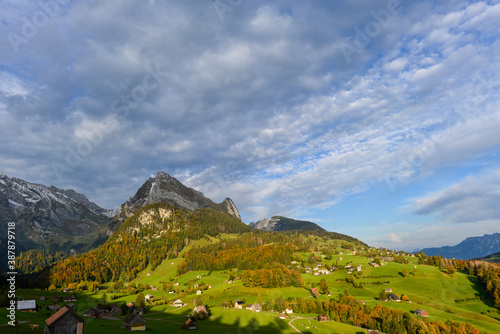 Wildhaus / Alt St. Johann im Kanton St. Gallen, Schweiz photo