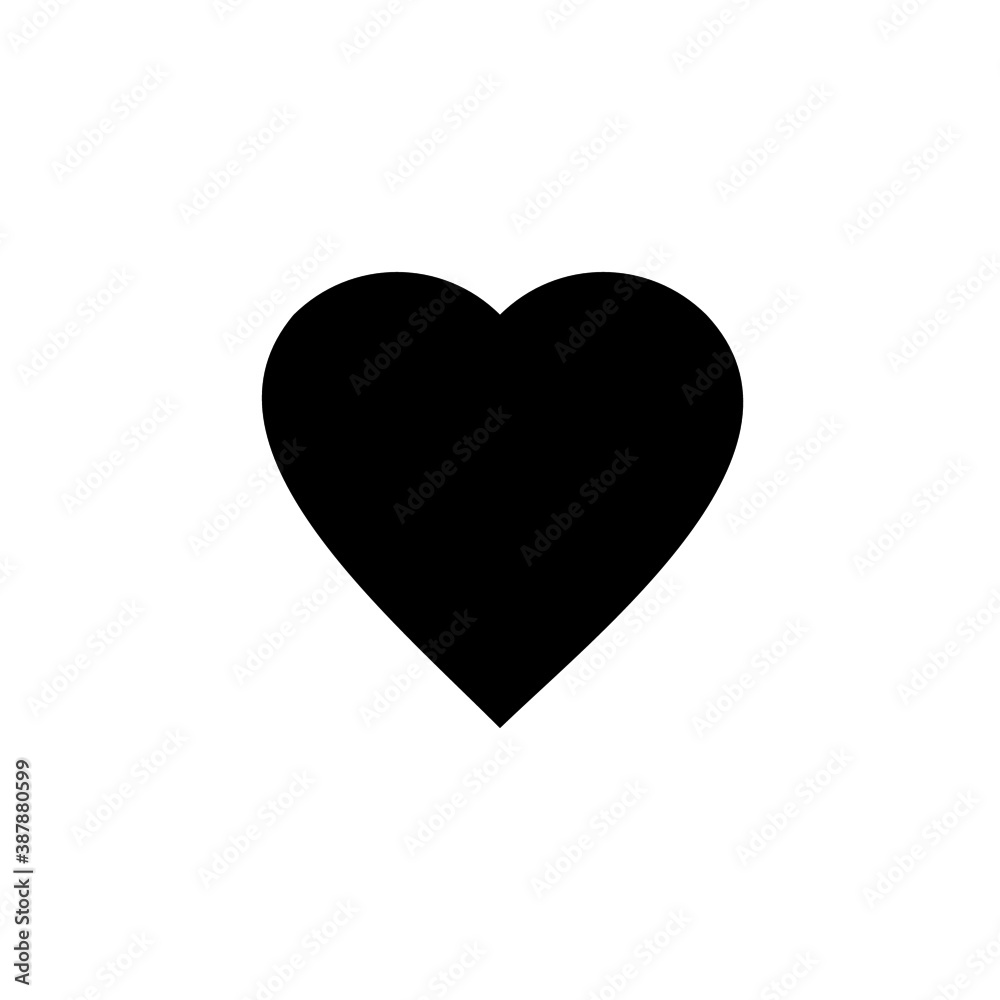 heart vector icon. heart design. coloured collection. heart concept. Logo element illustration.