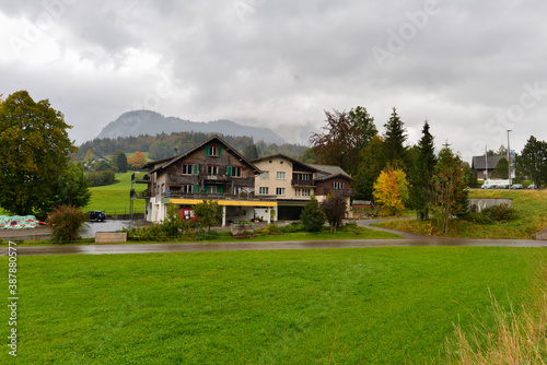 Alt St. Johann im Kanton St. Gallen, Schweiz