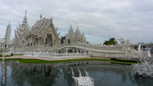 White temple in Chiang Rai