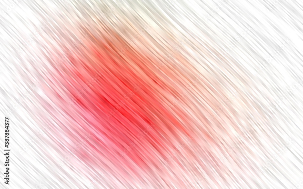 Light Green, Red vector template with lava shapes.