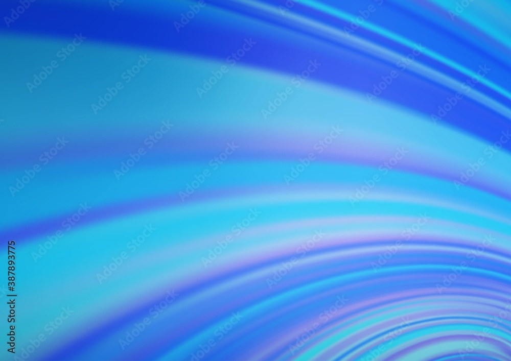 Light BLUE vector glossy abstract template. Light BLUE vector glossy abstract template.