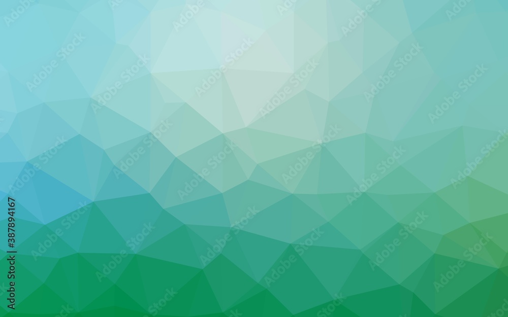 Light Blue, Green vector blurry triangle pattern. Light Blue, Green vector blurry triangle pattern.