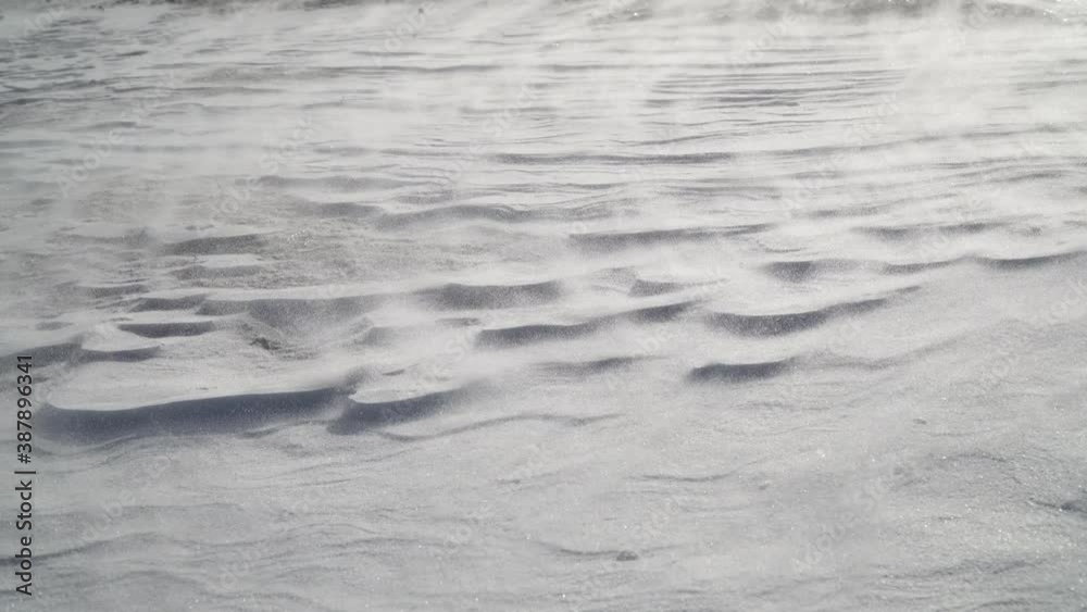 Arctic Blizzard, Snow Drift sith high Wind Arctic Blizzard, Snow Drift sith high Wind