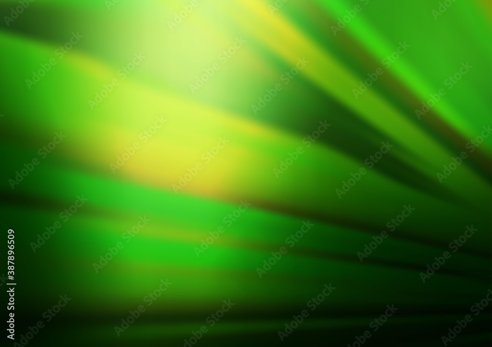 Dark Green vector pattern with narrow lines. Dark Green vector pattern with narrow lines.