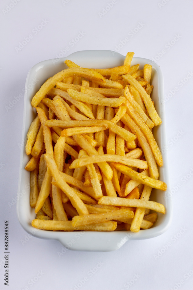 french fries on a plate french fries on a plate
