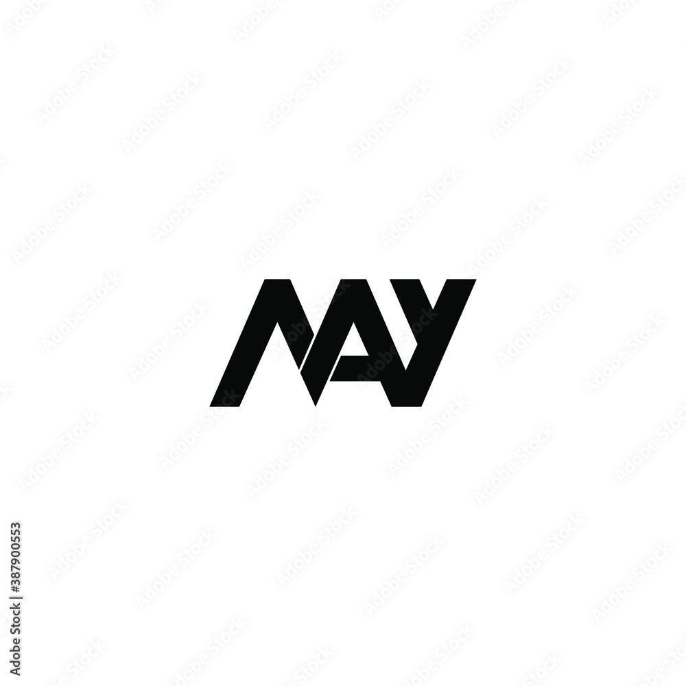 may letter original monogram logo design may letter original monogram logo design