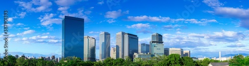 都市景観-大阪ビジネスパーク-パノラマ