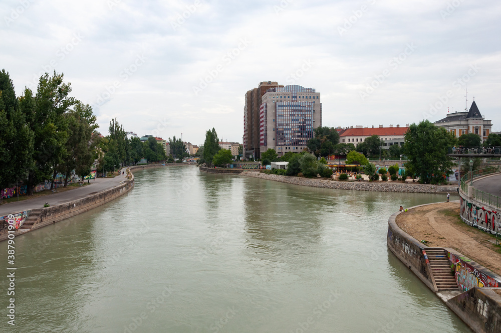 Danube Canal in Vienna