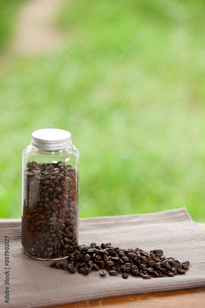 coffee bean in the bottle coffee bean in the bottle