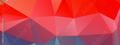 Abstract Color Polygon Background Design, Abstract Geometric Origami Style With Gradient. Presentation,Website, Backdrop, Cover,Banner,Pattern Template