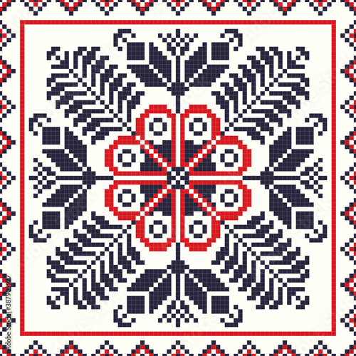 Romanian traditional pattern 87