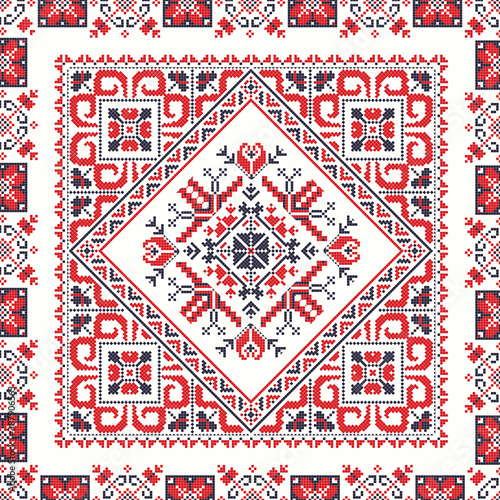 Romanian traditional pattern 98
