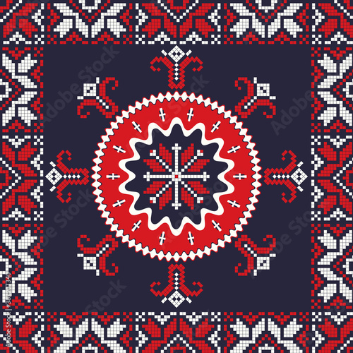 Romanian traditional pattern 117