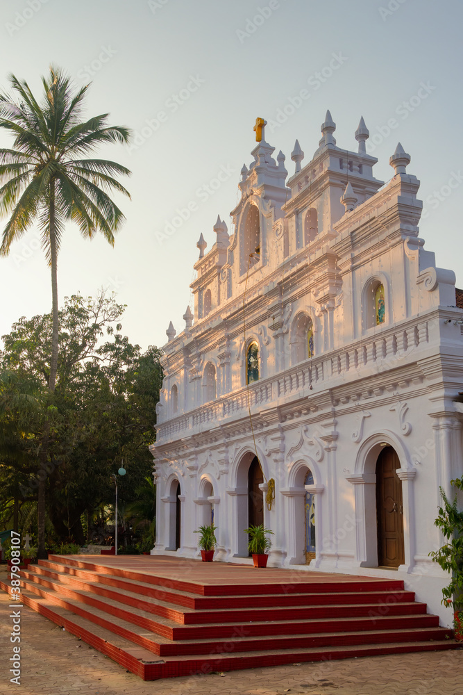 Church of Our Lady of Mount Carmel, Arambol, Goa, India