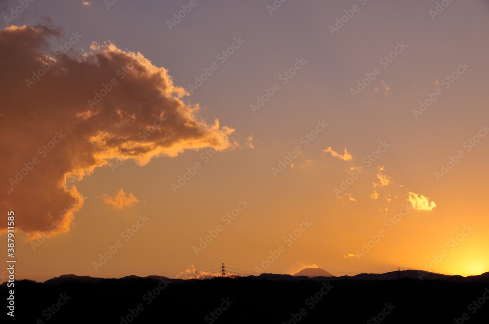 夕焼け 夕焼け
