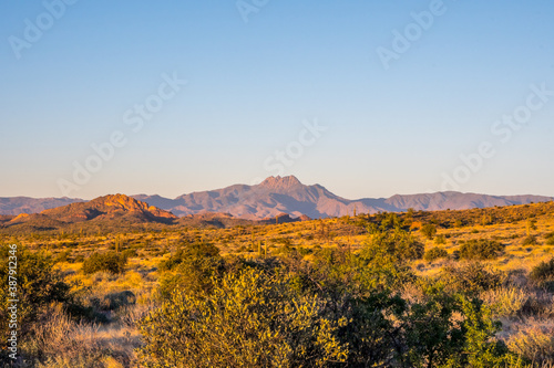 Superstition Mountains in Lost Dutchman SP, Arizona