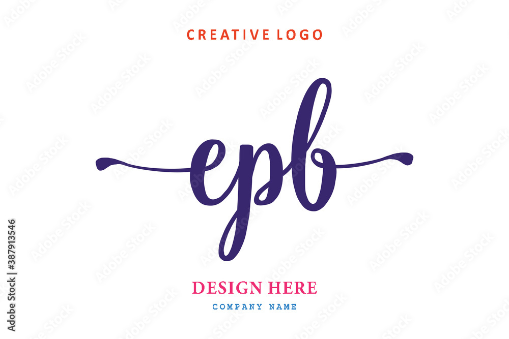 EPB lettering logo is simple, easy to understand and authoritativePrint EPB lettering logo is simple, easy to understand and authoritativePrint