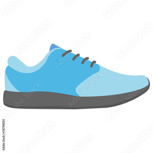 
A footwear designed with synthetic and flexible material provides feet balance, sneakers
