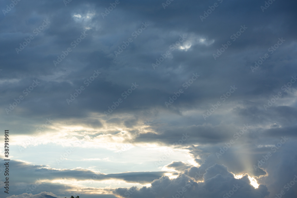 view of blue sky and cloud ; nature background view of blue sky and cloud ; nature background