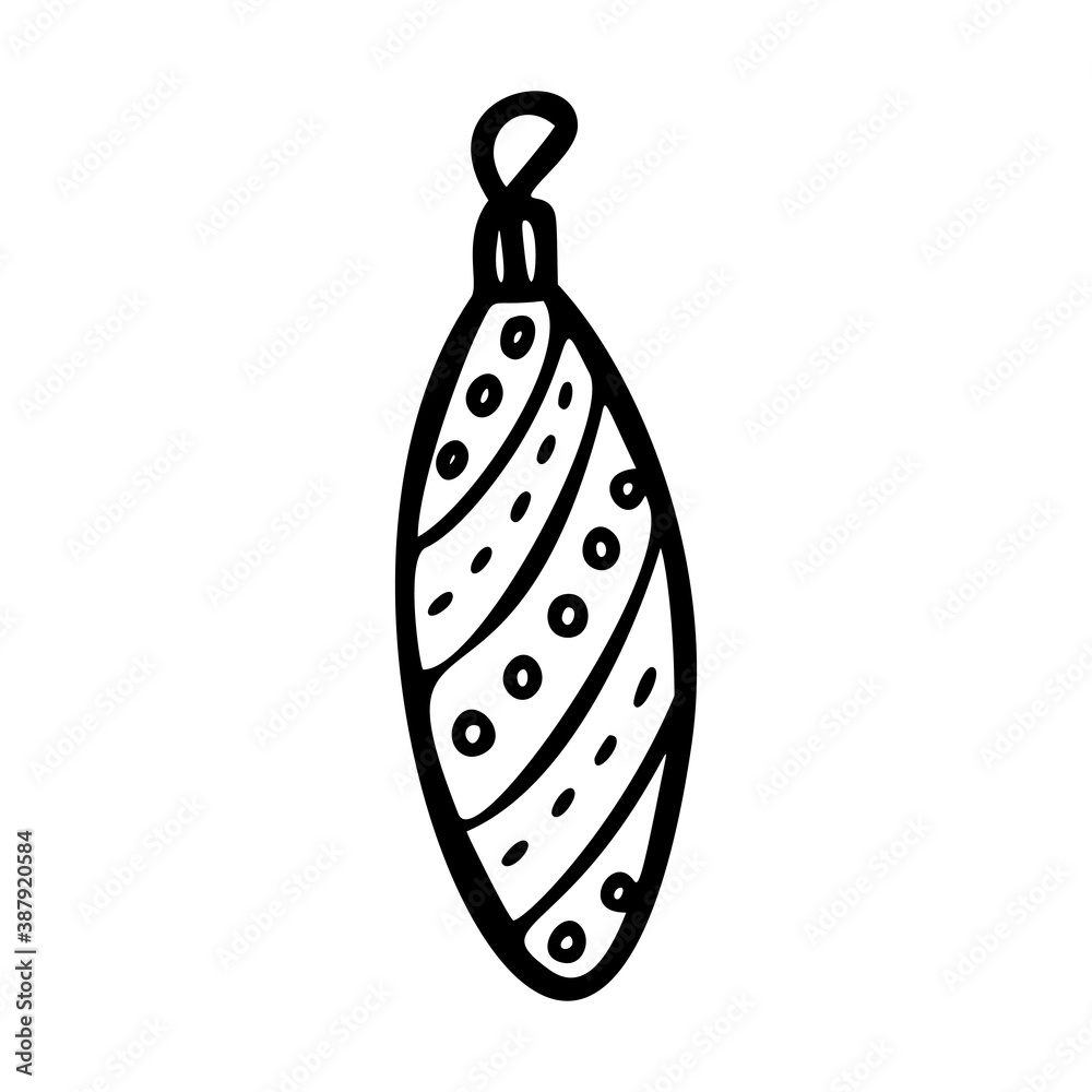 Christmas toy outline hand drawn logo element. Christmas toys hand drawn icon. Modern simple style. Vector illustration isolated on white background. Christmas toy outline hand drawn logo element. Christmas toys hand drawn icon. Modern simple style. Vector illustration isolated on white background.