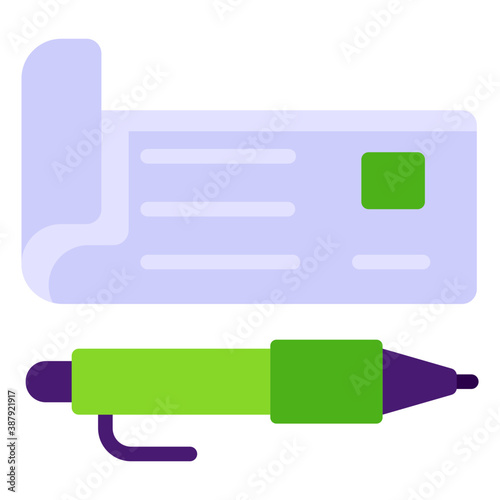 Bank Cheque 