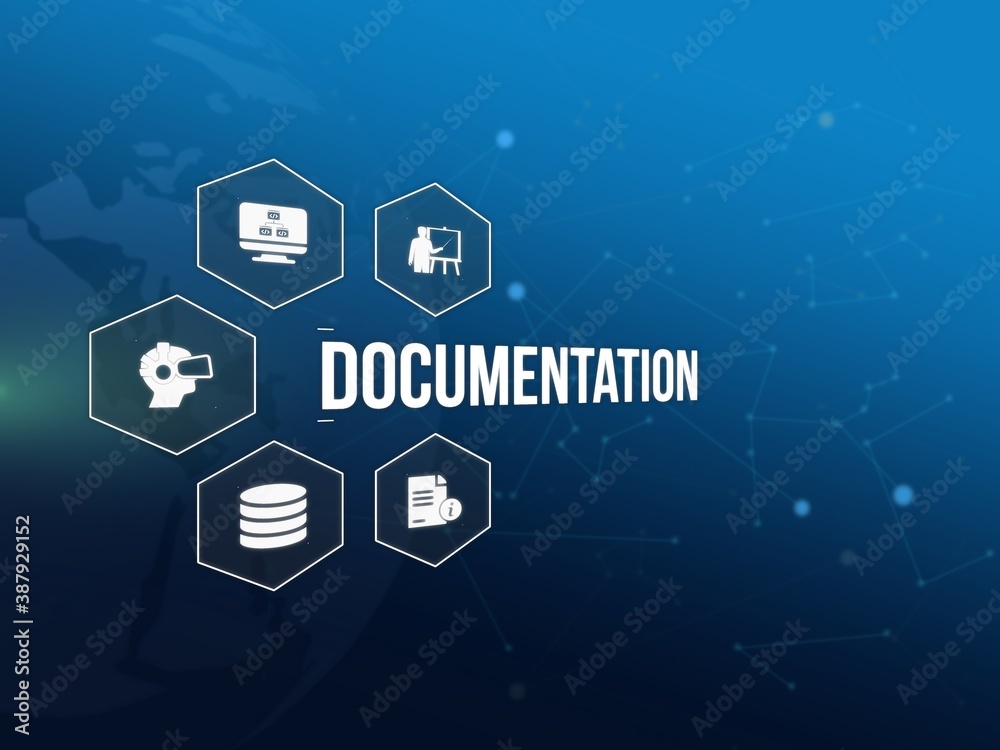 documentation Stock Illustration | Adobe Stock