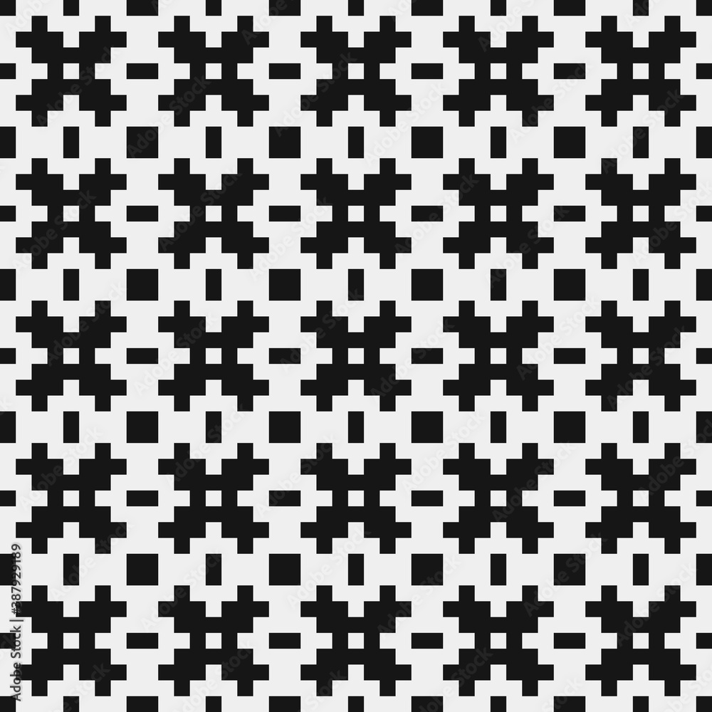 Abstract Cross Pattern Dots Logo generative computational art illustration