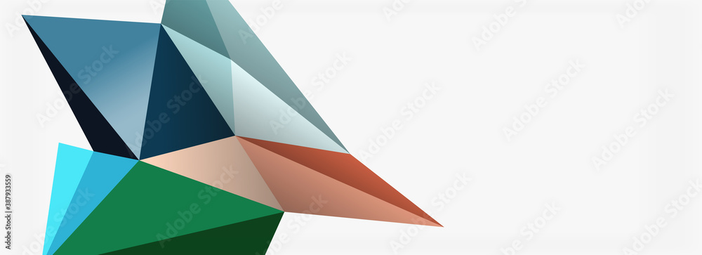 3d mosaic abstract backgrounds, low poly shape geometric design 3d mosaic abstract backgrounds, low poly shape geometric design