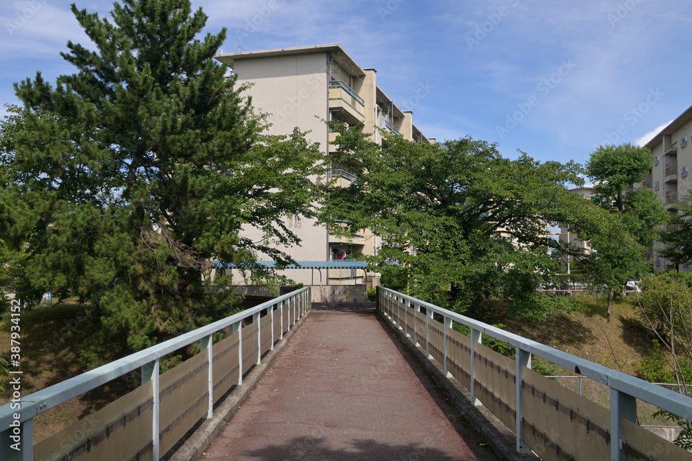 千里ニュータウン新千里北町(大阪府豊中市)の府営新千里北住宅 千里ニュータウン新千里北町(大阪府豊中市)の府営新千里北住宅