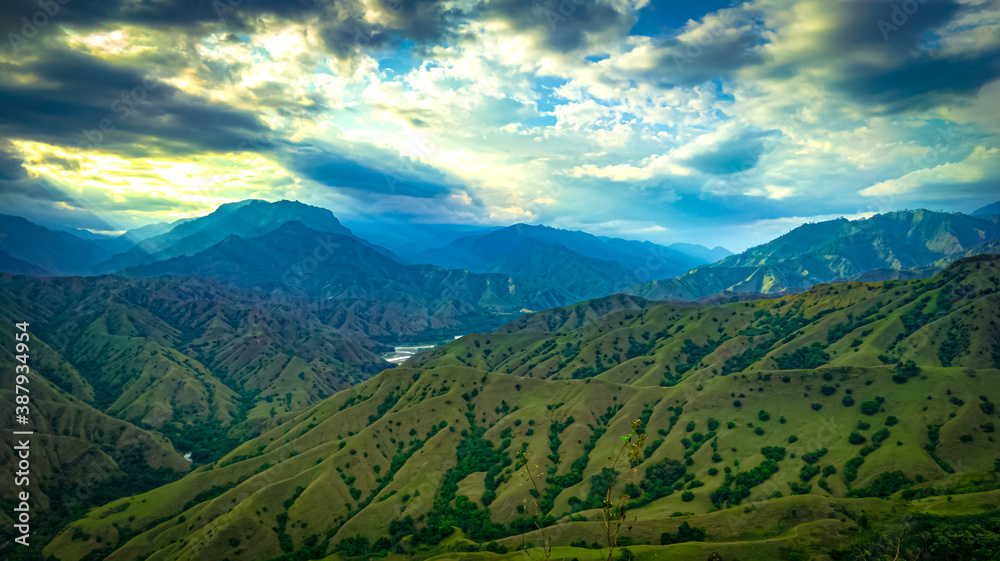 Obraz premium landscape with clouds