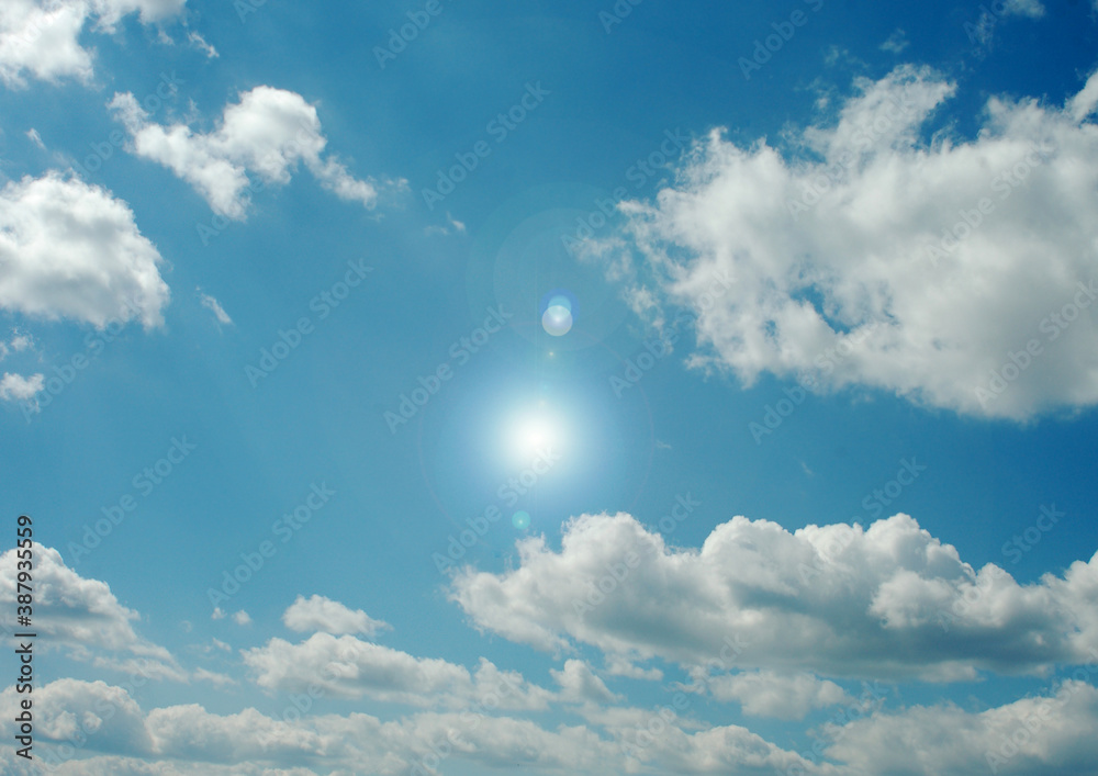 Cloudy sky background Cloudy sky background