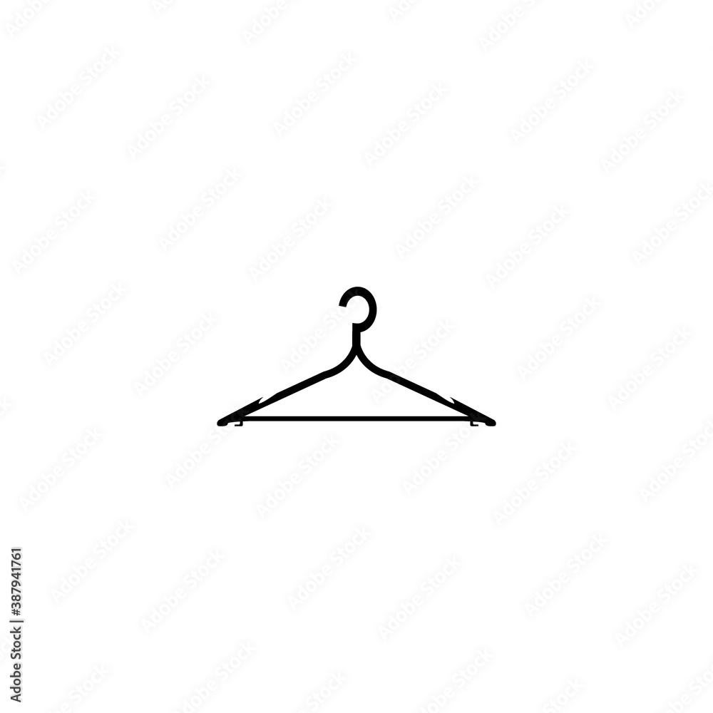 Hangers icon logo, vector design Hangers icon logo, vector design