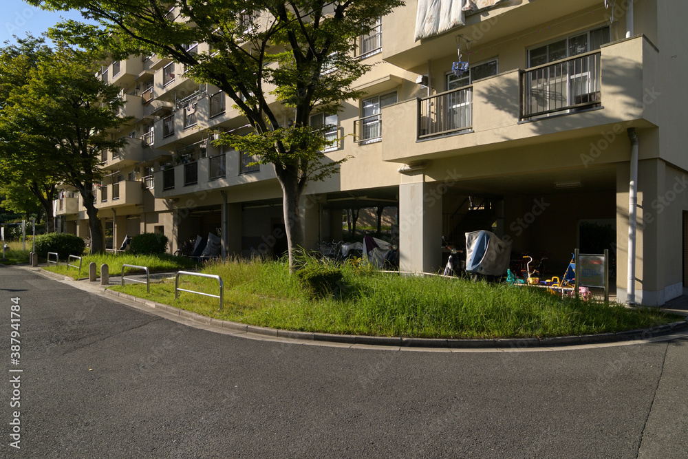 千里ニュータウン新千里西町(大阪府豊中市)のUR新千里西町団地 千里ニュータウン新千里西町(大阪府豊中市)のUR新千里西町団地