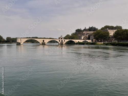 Saint Benezet historical bridge in Avignon