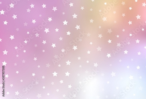 Light Pink, Yellow vector texture in birthday style.