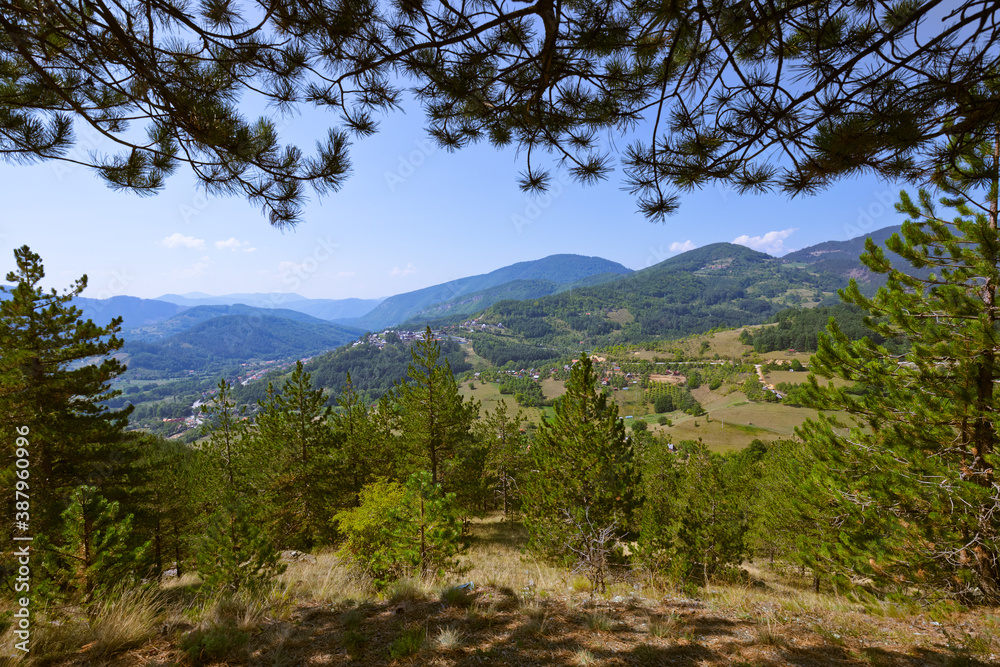 Mountains view - Sarganska Osmica (Shargan eight) - Serbia