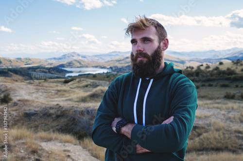 Portrait Of Attractive Bearded Man © Feel The Images