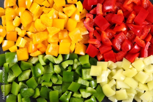 Colorful peppers.