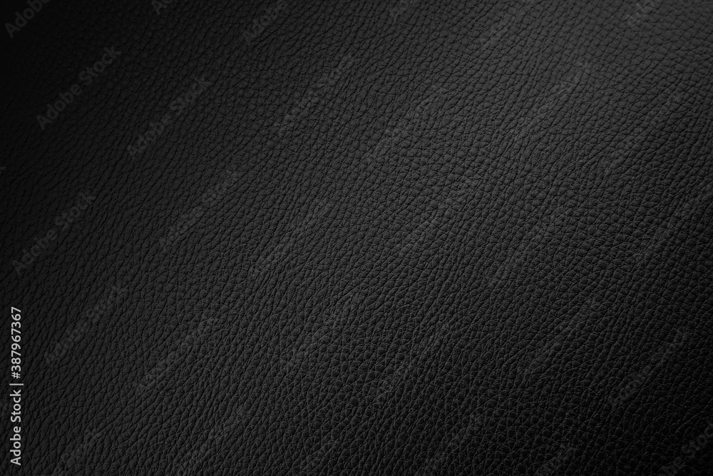 Black leather texture and background Black leather texture and background