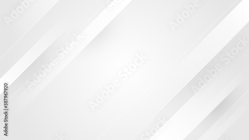 Light gray and white oblique overlay lines geometry tech abstract subtle background vector