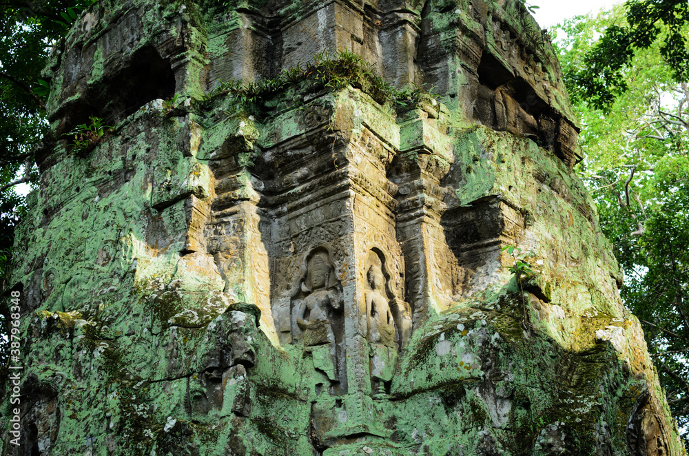 Angkor Wat is a the famous temple complex at Angkor, Cambodia, built ...