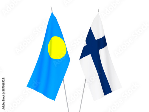 Palau and Finland flags © epic