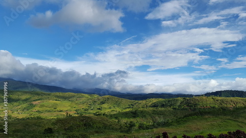 landscape with clouds