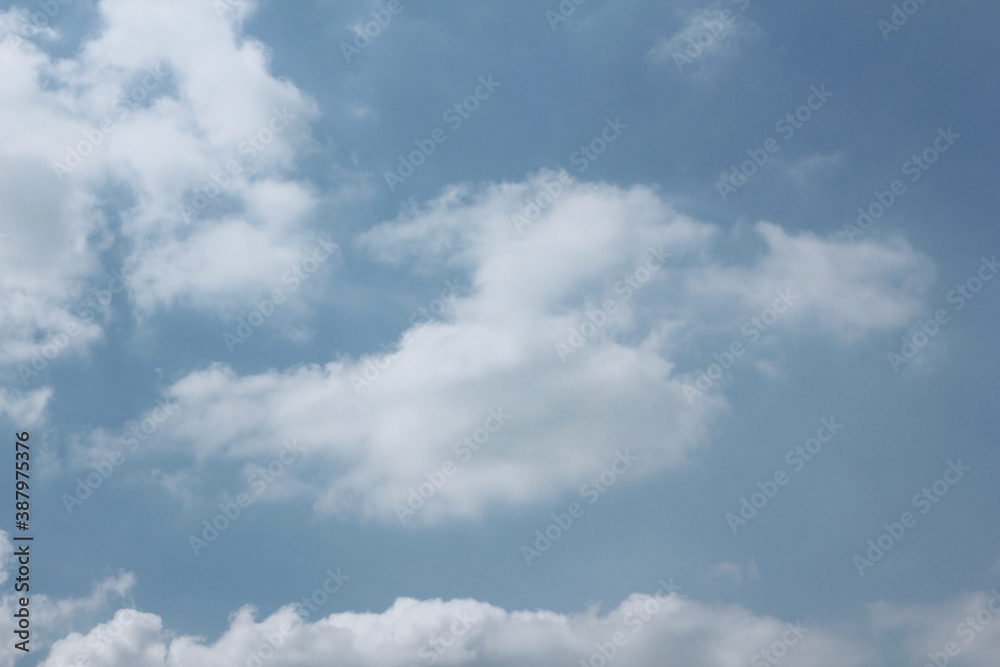 clouds in the blue sky clouds in the blue sky