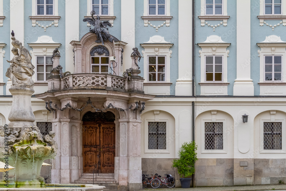 architectural detail in Passau