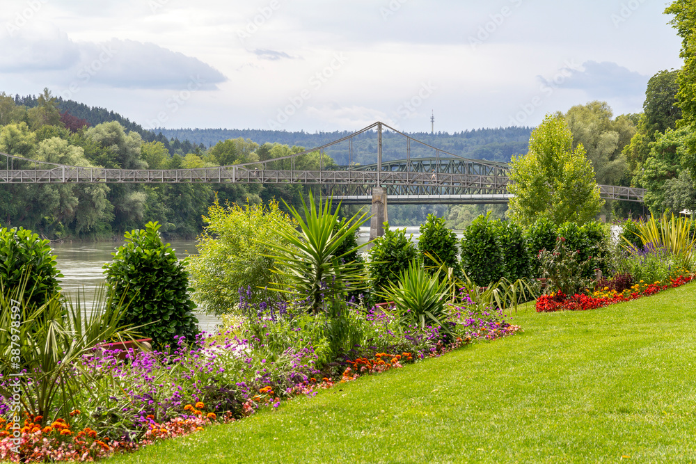 Fototapeta premium park around Passau