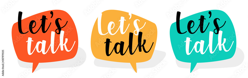 Let's talk Let's talk