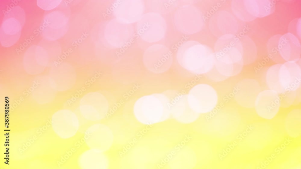 4k Blurred light bokeh on Blue background, Abstract background, Concept for making blur light background.