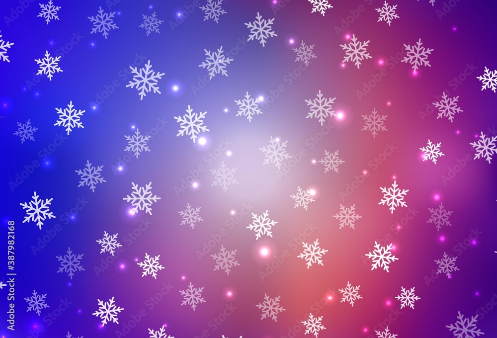 Dark Blue, Red vector backdrop in holiday style. Dark Blue, Red vector backdrop in holiday style.
